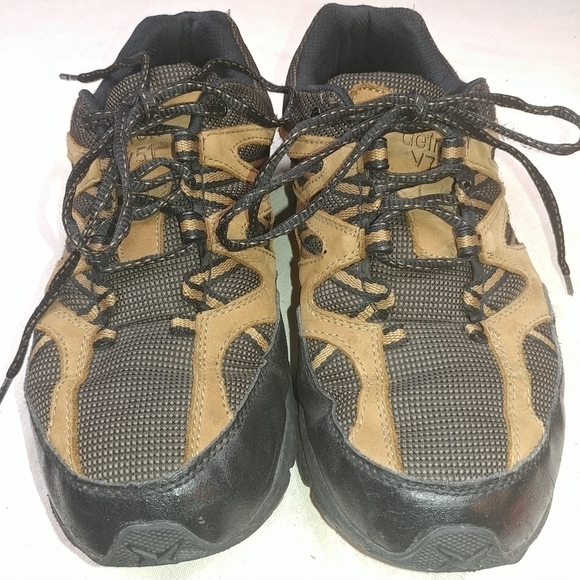 AETREX V751 Mens 8.5 X-Wide Trail Runner Shoes Bro - Picture 1 of 8